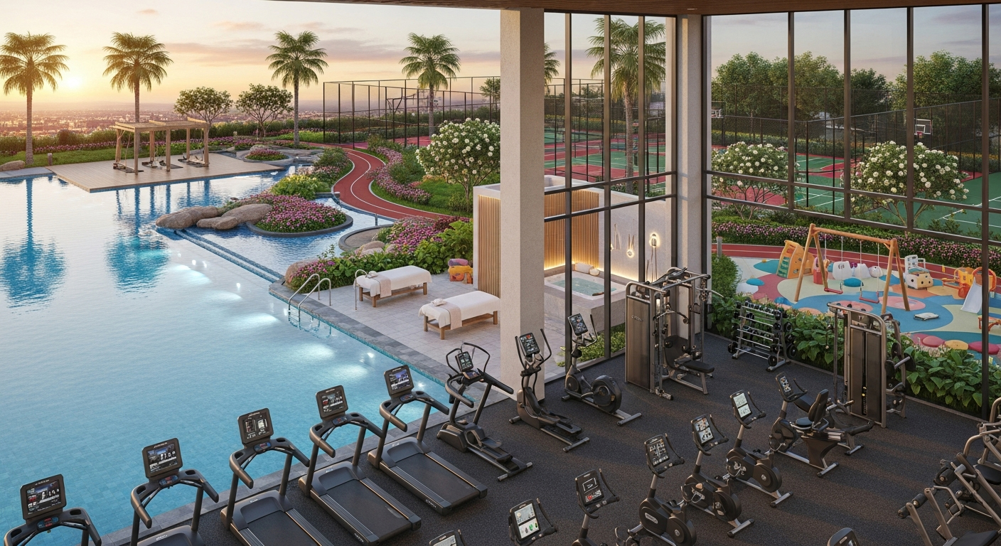 An illustration of the Ajmera Vikhroli East community