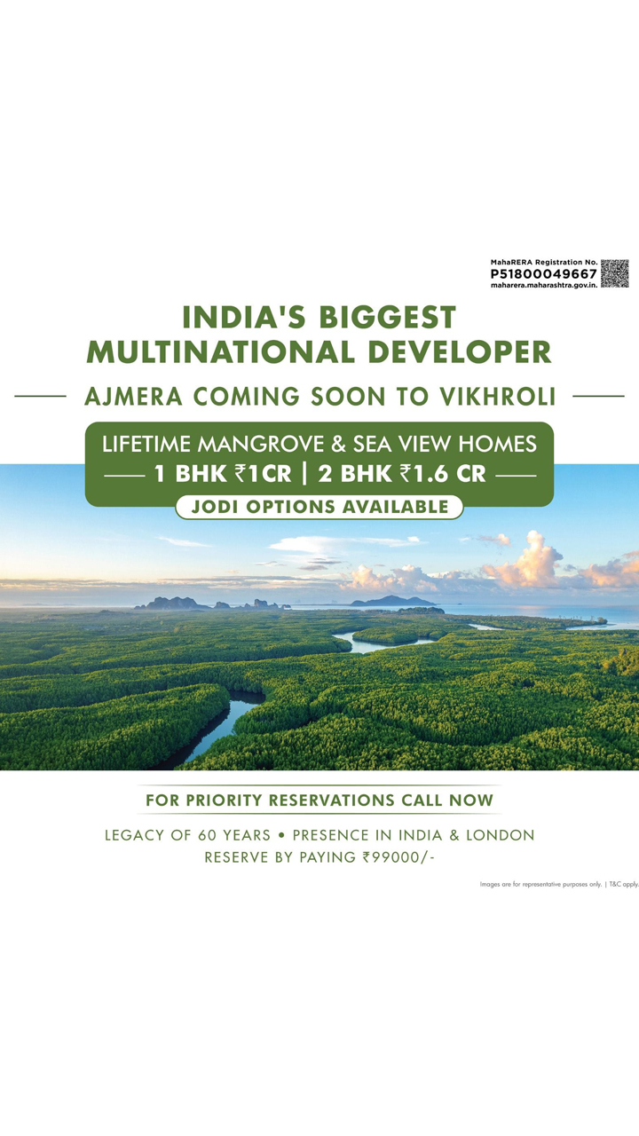 Ajmera Vikhroli Mobile Banner